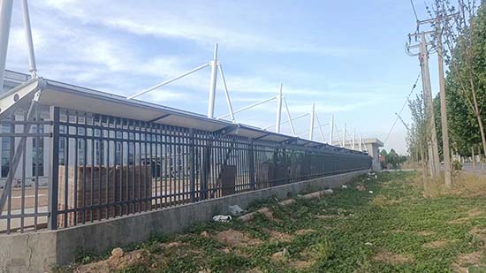 膜结构景区景观棚